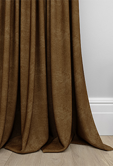 Faux Suede, Mocha - Made to Measure Curtains